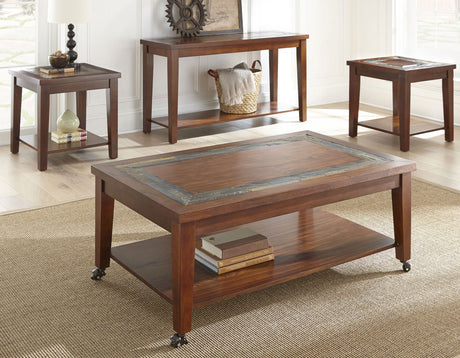 Davenport Slate Sofa Table from Steve Silver - Luna Furniture