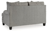 Davinca Sofa, Loveseat, Chair and Ottoman in Charcoal - PKG015038