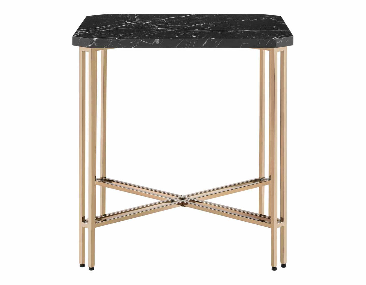 Daxton Faux-Marble 3-Piece Occasional Set(Cocktail & 2 End Tables) from Steve Silver - Luna Furniture