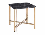 Daxton Faux-Marble Top End Table from Steve Silver - Luna Furniture