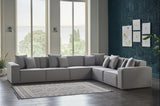 Daya Sectional Ottoman (Manori Grey) 1 Piece - 15-DAY-201166-04-0