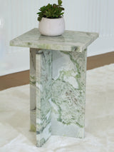 Deaconwell White/Green Accent Table from Ashley - Luna Furniture