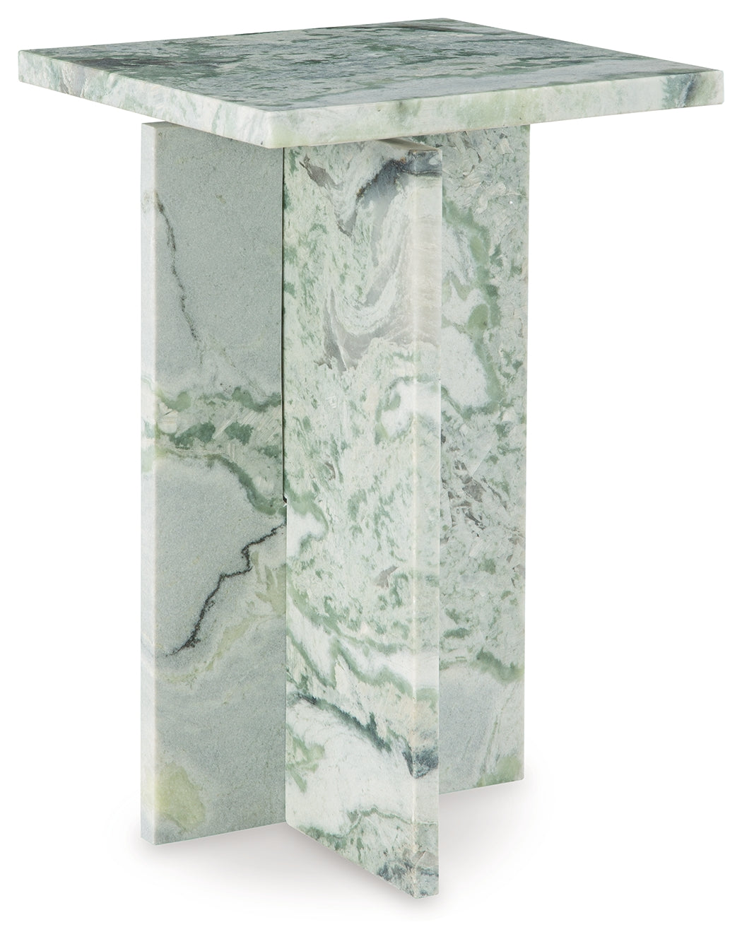 Deaconwell White/Green Accent Table from Ashley - Luna Furniture