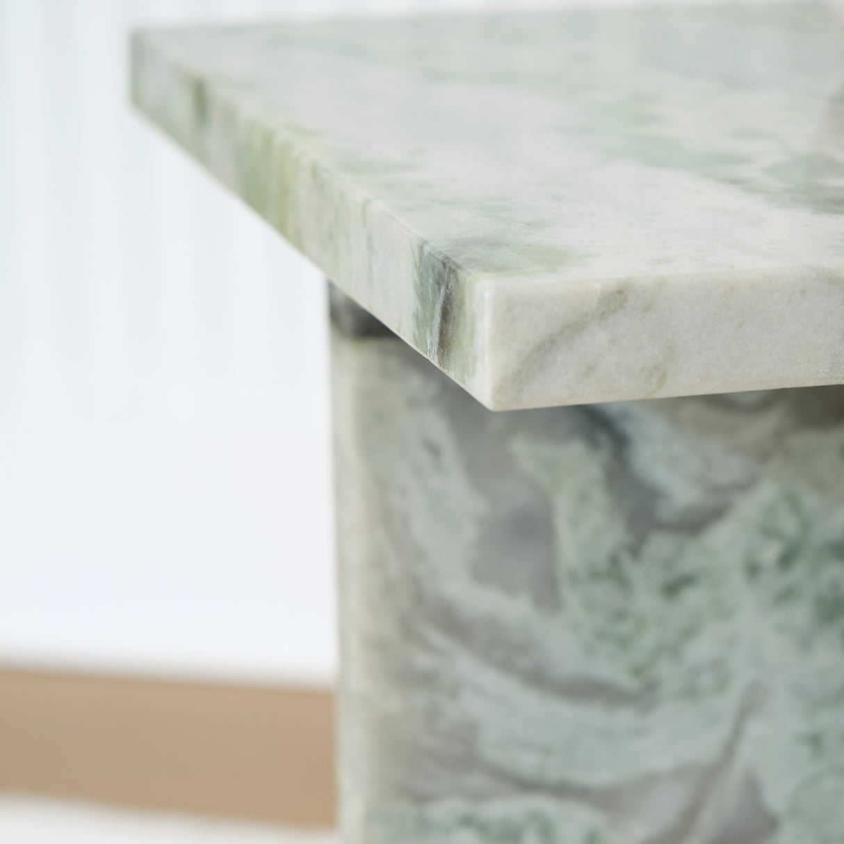 Deaconwell White/Green Accent Table from Ashley - Luna Furniture