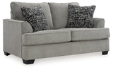 Deakin Sofa, Loveseat, Chair and Ottoman in Ash - PKG015029