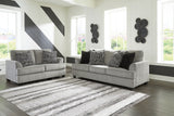 Deakin Sofa, Loveseat, Chair and Ottoman in Ash - PKG015029