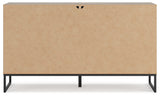 Deanlow Full Panel Headboard with Dresser and Chest in Honey from Ashley - Luna Furniture