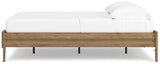 Deanlow Full Platform Bed with 2 Nightstands in Honey from Ashley - Luna Furniture