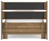 Deanlow Twin Panel Headboard with Dresser and 2 Nightstands in Honey from Ashley - Luna Furniture