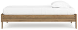 Deanlow Twin Platform Bed with Dresser and 2 Nightstands in Honey from Ashley - Luna Furniture