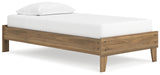 Deanlow Twin Platform Bed with Dresser and Chest in Honey from Ashley - Luna Furniture