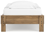 Deanlow Twin Platform Bed with Dresser and Chest in Honey from Ashley - Luna Furniture