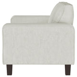 Deerhurst Upholstered Tufted Track Arm Loveseat Beige from Coaster - Luna Furniture