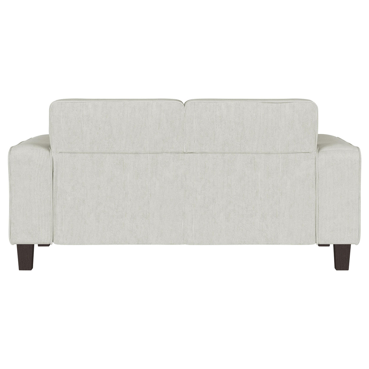 Deerhurst Upholstered Tufted Track Arm Loveseat Beige from Coaster - Luna Furniture