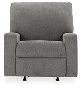 Deltona Sofa, Loveseat and Recliner in Graphite - PKG015446