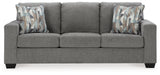 Deltona Sofa, Loveseat and Recliner in Graphite - PKG015446