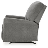 Deltona Sofa, Loveseat and Recliner in Graphite - PKG015446