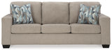 Deltona Sofa, Loveseat and Recliner in Parchment - PKG015444