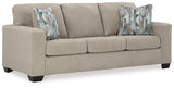 Deltona Sofa, Loveseat and Recliner in Parchment - PKG015444