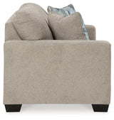 Deltona Sofa, Loveseat and Recliner in Parchment - PKG015444