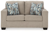 Deltona Sofa, Loveseat and Recliner in Parchment - PKG015444