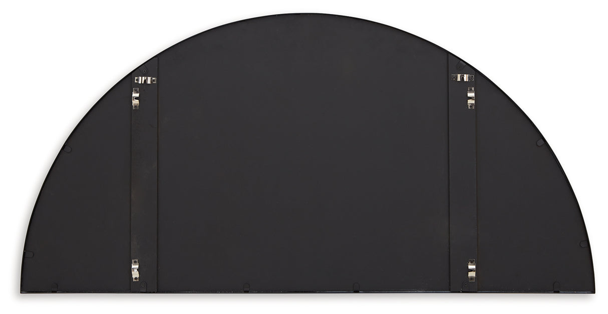 Denlow Black Accent Mirror - A8010333