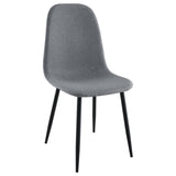 Dennison Upholstered Dining Side Chair Grey (Set of 4) - 108532