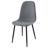 Dennison Upholstered Dining Side Chair Grey (Set of 4) - 108532