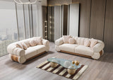 Destina Ivory Boucle  Sofa 96" & Loveseat 81" - DESTINAIV-SL