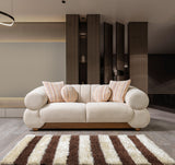 Destina Ivory Boucle  Sofa 96" & Loveseat 81" - DESTINAIV-SL