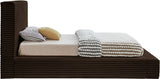 Dexter Corduroy Twin Bed in Brown from Meridian - Luna Furniture