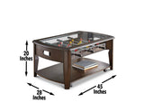 Diletta 3-Piece Game Set(Foosball Cocktail & 2 Game End Tables) from Steve Silver - Luna Furniture