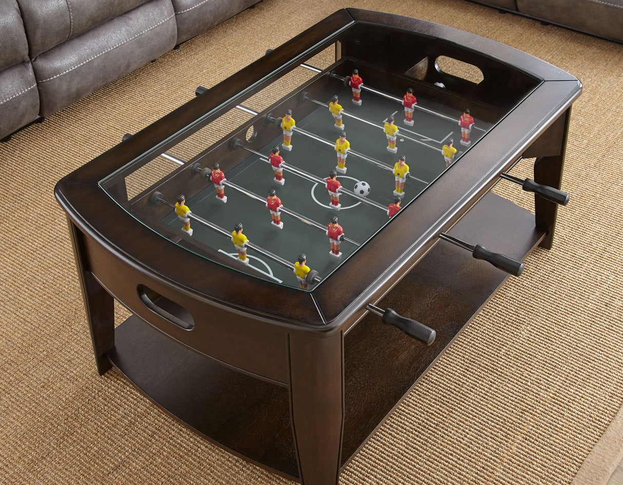 Diletta 3-Piece Game Set(Foosball Cocktail & 2 Game End Tables) from Steve Silver - Luna Furniture