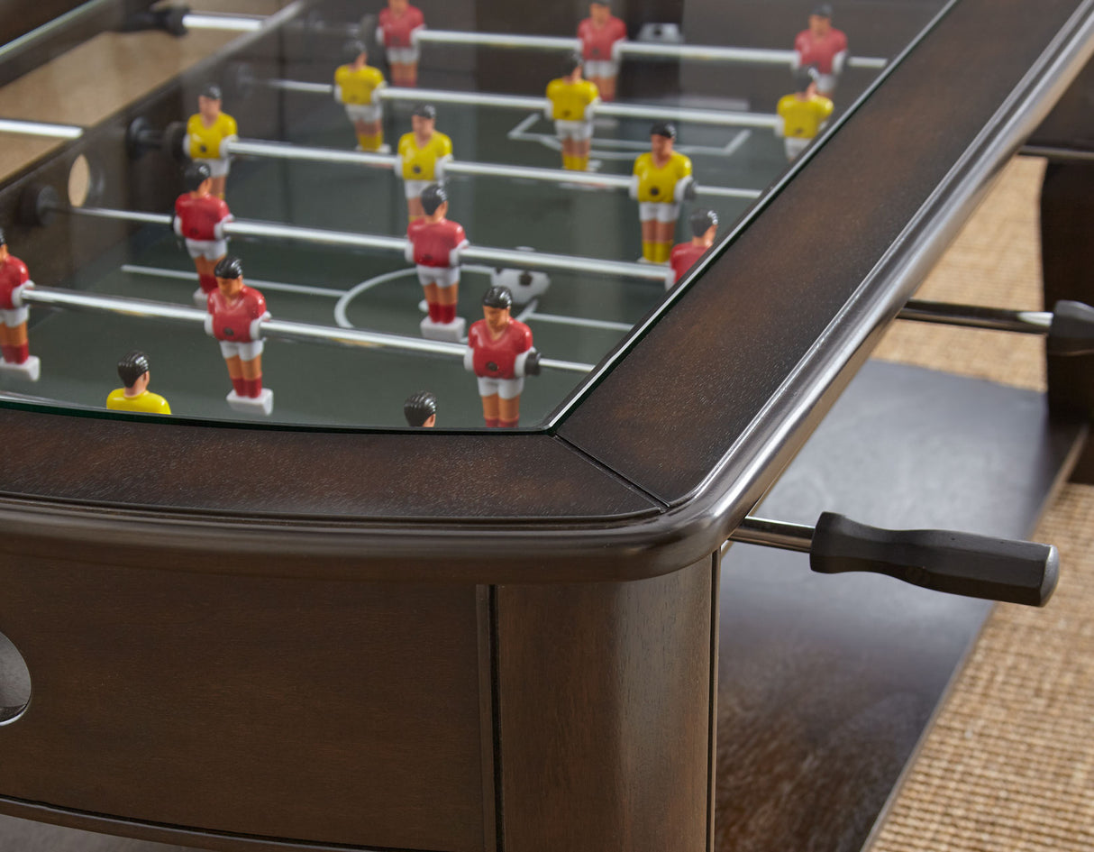 Diletta 3-Piece Game Set(Foosball Cocktail & 2 Game End Tables) from Steve Silver - Luna Furniture