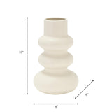 Dol, 10"h Stacked Spheres, Cotton from Sagebrook Home - Luna Furniture