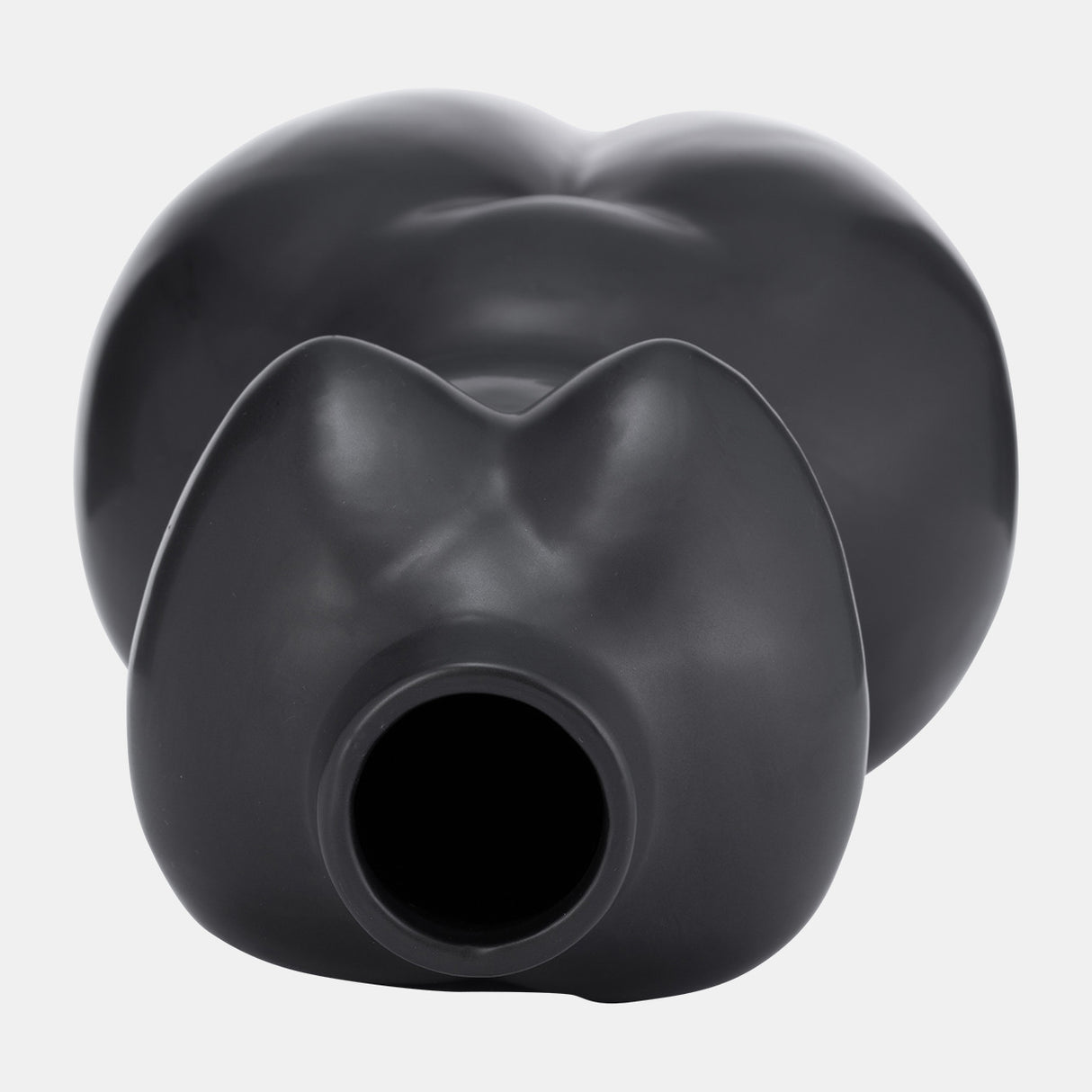 Dol, 12"h Torso Vase, Black from Sagebrook Home - Luna Furniture