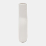 Dol, 8" Open Cut Vase, White from Sagebrook Home - Luna Furniture