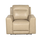 DONCELLA DUAL-POWER LEATHER RECLINER - DO950C