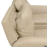 DONCELLA DUAL-POWER LEATHER RECLINER - DO950C