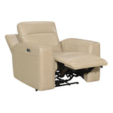 DONCELLA DUAL-POWER LEATHER RECLINER - DO950C