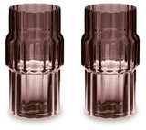 Dorlow Mauve Vase (Set of 2) - A2900024