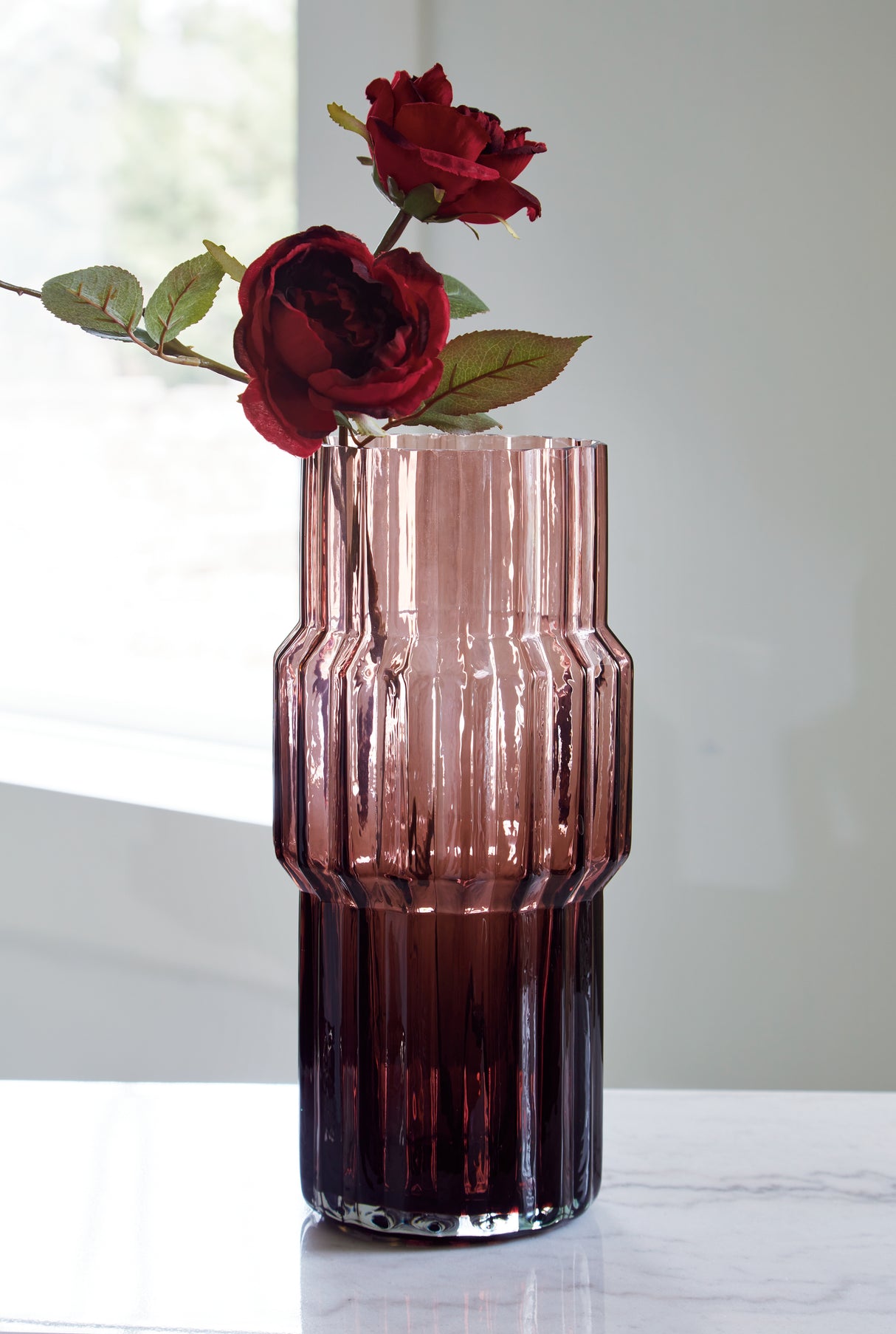 Dorlow Mauve Vase (Set of 2) - A2900025