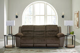 Dorman Sofa, Loveseat and Recliner in Chocolate - PKG019317