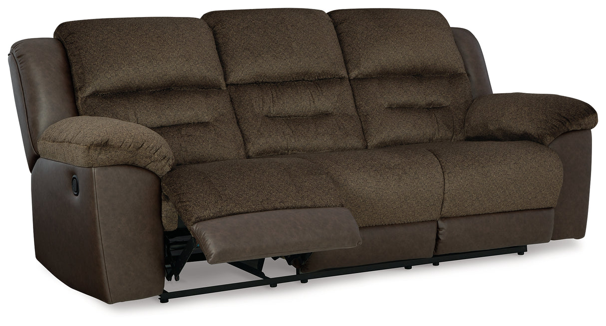 Dorman Sofa, Loveseat and Recliner in Chocolate - PKG019317