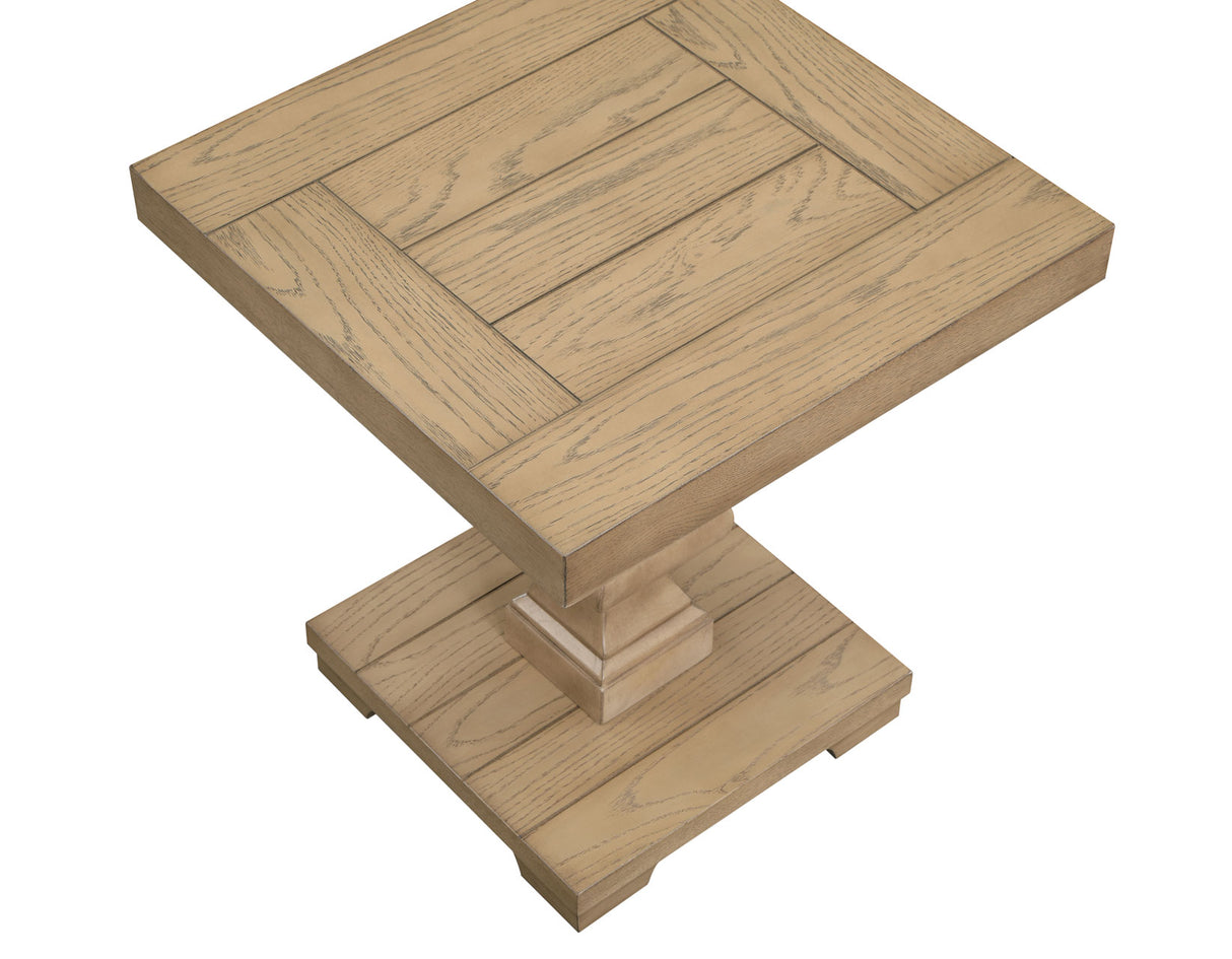 Dory Square End Table, Sand from Steve Silver - Luna Furniture