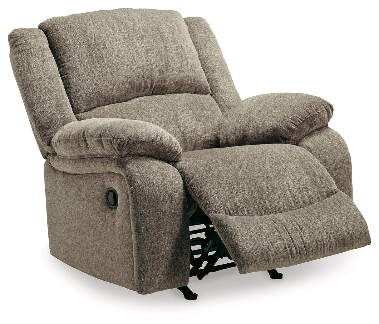 Draycoll Sofa, Loveseat and Recliner in Pewter - PKG007320