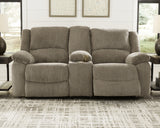 Draycoll Sofa, Loveseat and Recliner in Pewter - PKG007320