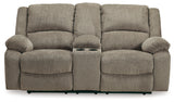 Draycoll Sofa, Loveseat and Recliner in Pewter - PKG007320