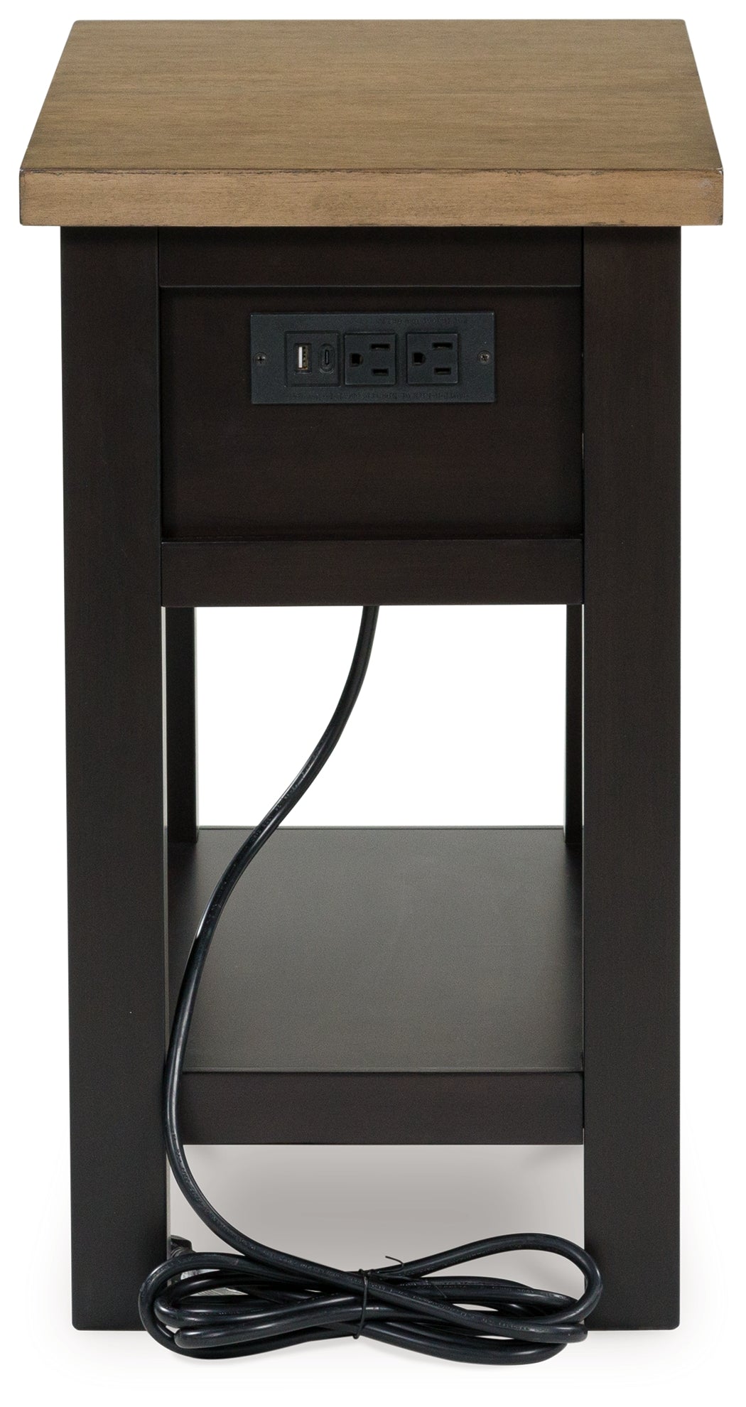 Drazmine Brown Chairside End Table from Ashley - Luna Furniture