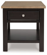 Drazmine Brown End Table from Ashley - Luna Furniture